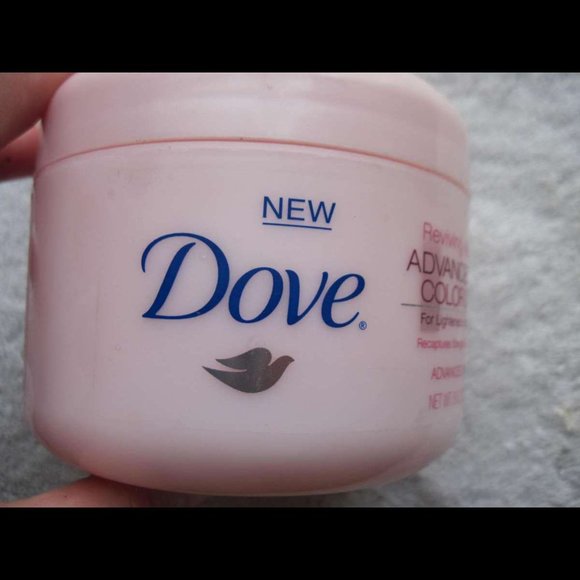 Dove Reviving Mask Advanced Color Care 8 oz Tub Lightened Highlighted Hair Shine - Picture 2 of 8